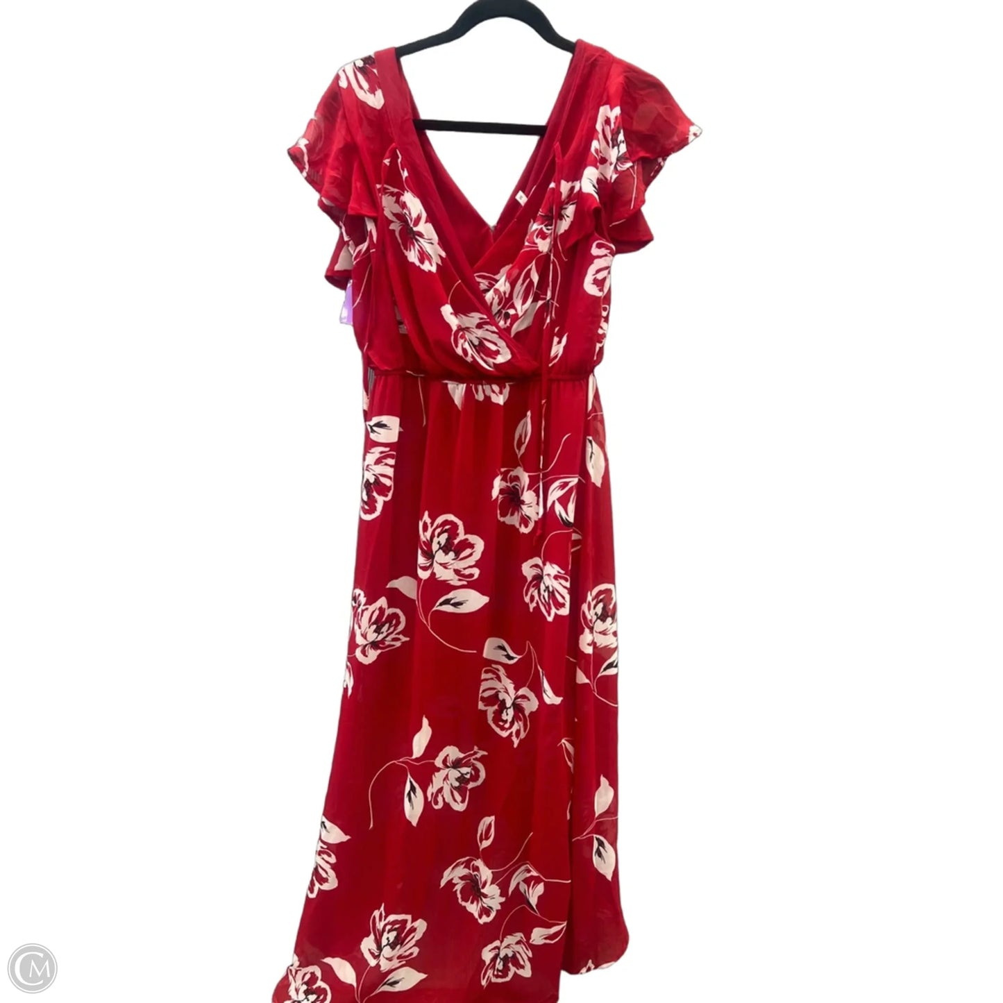 Dress Casual Maxi By Maurices In Red, Size: M
