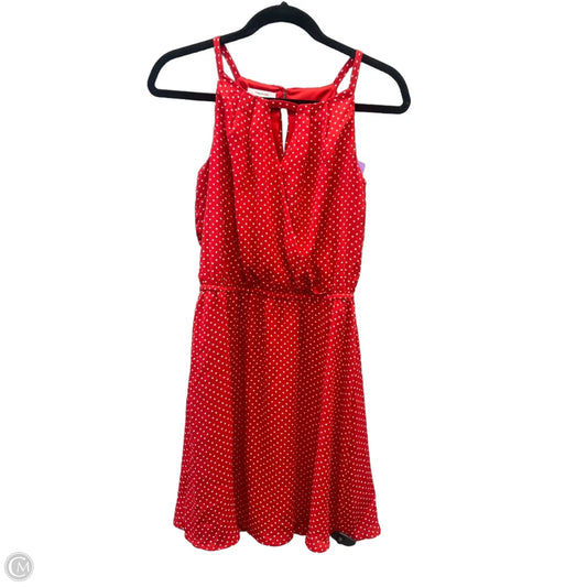 Dress Casual Midi By Maurices In Red, Size: S