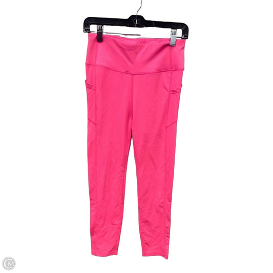 Athletic Leggings By Bebe Sounds In Pink, Size: M