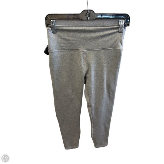 Athletic Leggings Capris By Fabletics In Grey, Size: M