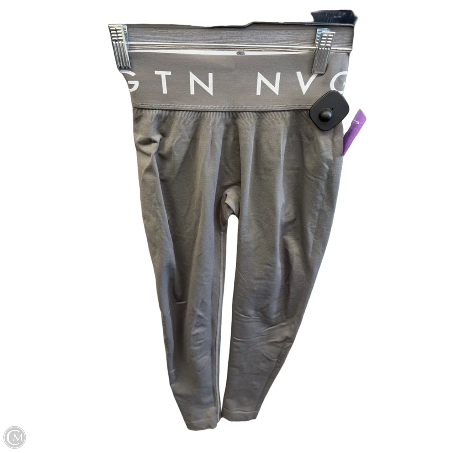 Athletic Leggings By Nvgtn In Grey, Size: S