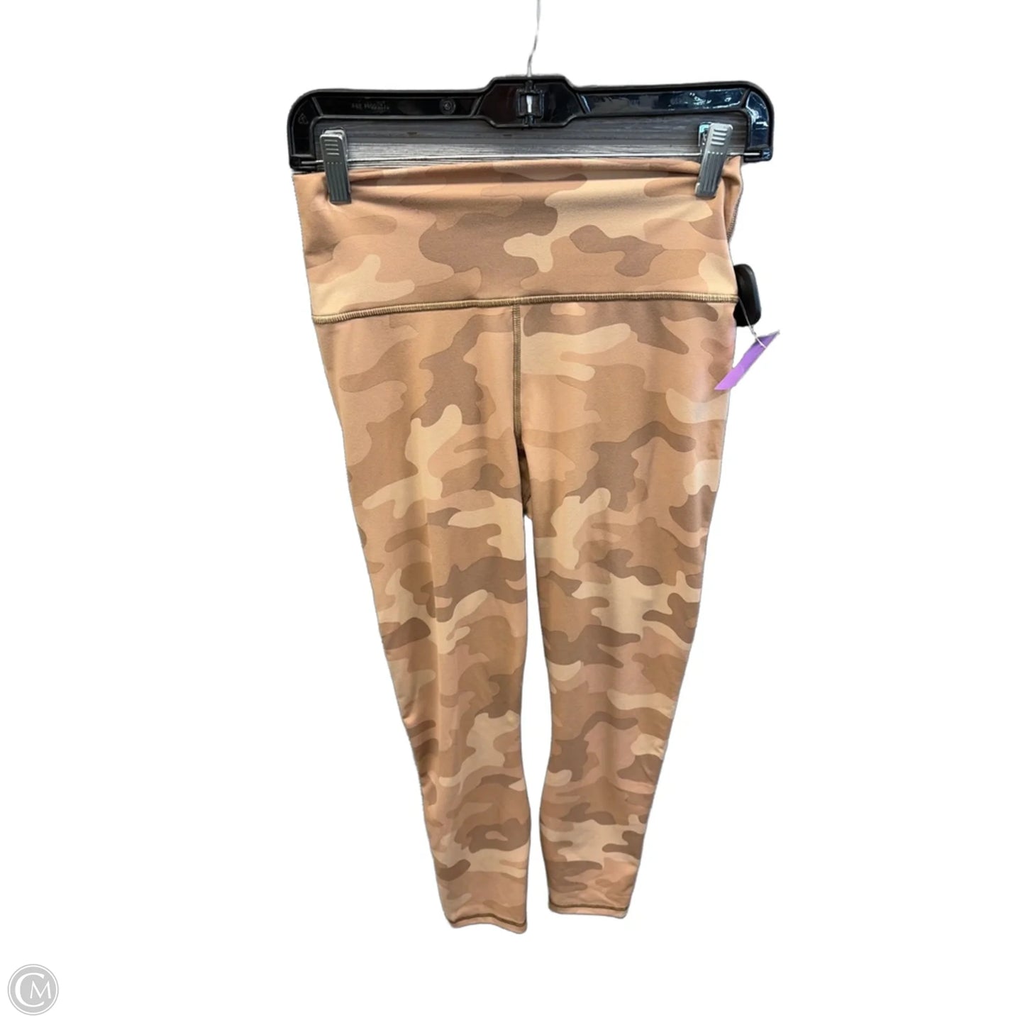 Athletic Leggings By Fabletics In Camouflage Print, Size: S