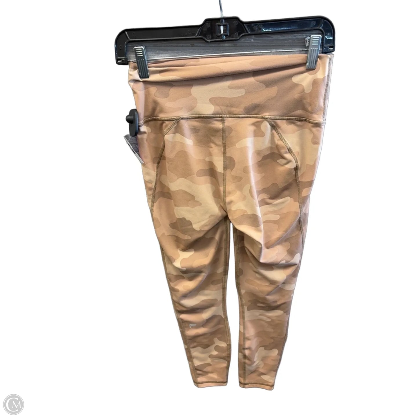 Athletic Leggings By Fabletics In Camouflage Print, Size: S