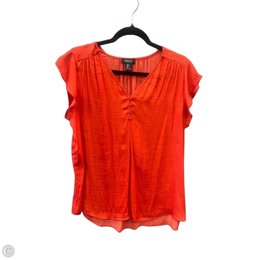 Tunic Short Sleeve By Jones And Co In Red, Size: L