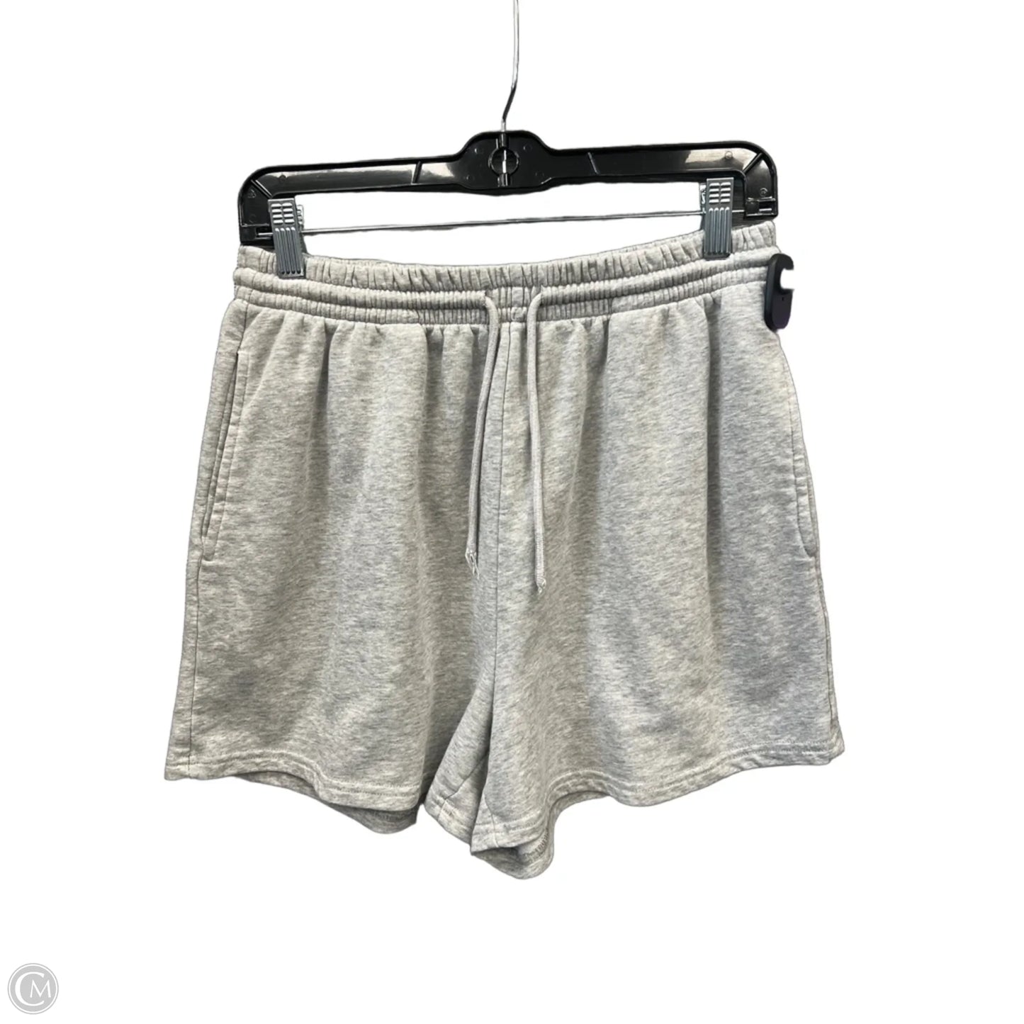 Athletic Shorts By Shein In Grey, Size: L