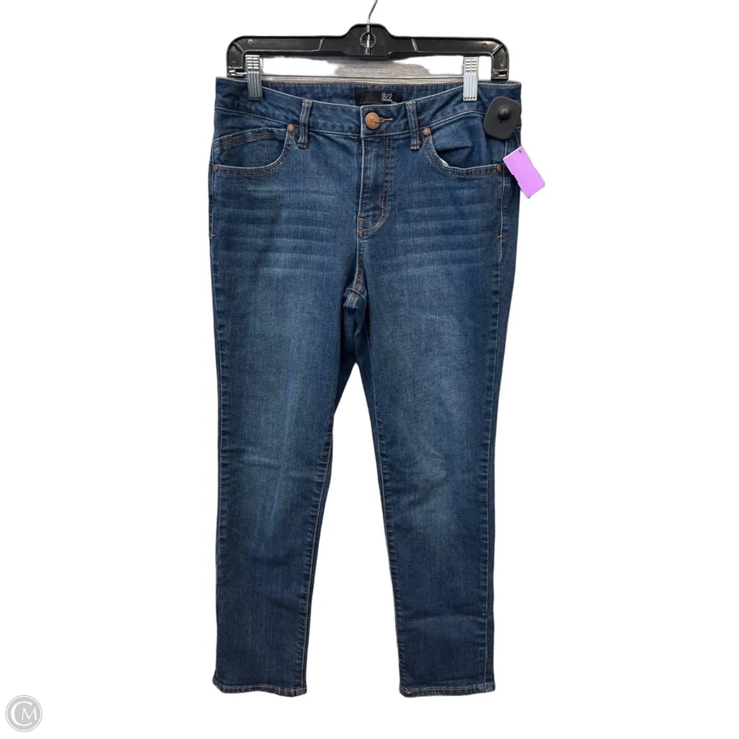 Jeans Skinny By 1822 Denim In Blue Denim, Size: 10