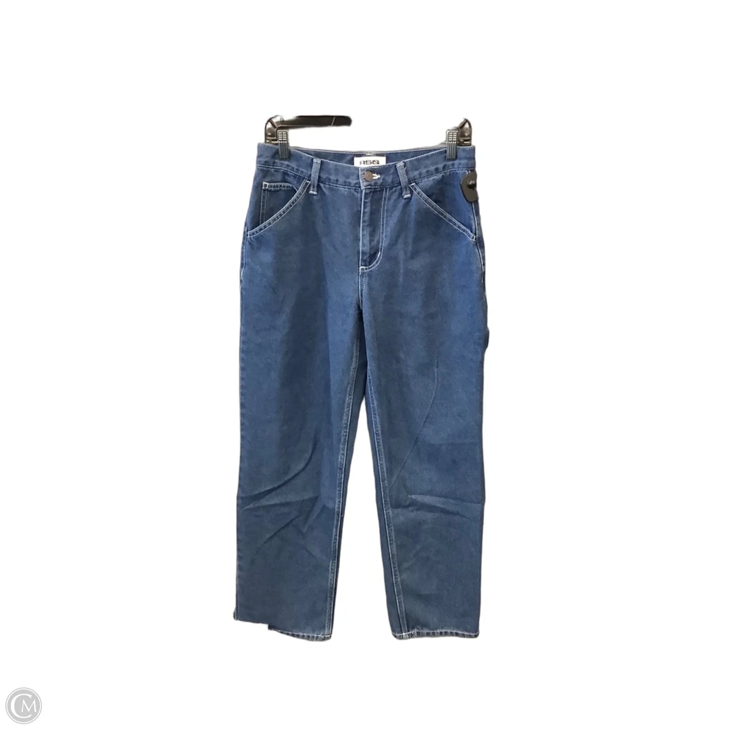 Jeans Straight By Clothes Mentor In Blue Denim, Size: 4