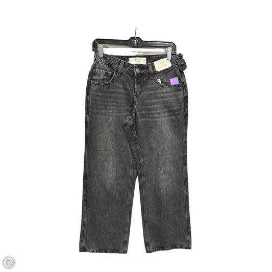 Jeans Wide Leg By Hollister In Black Denim, Size: 2