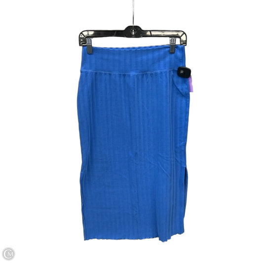 Skirt Midi By Aerie In Blue, Size: 4p