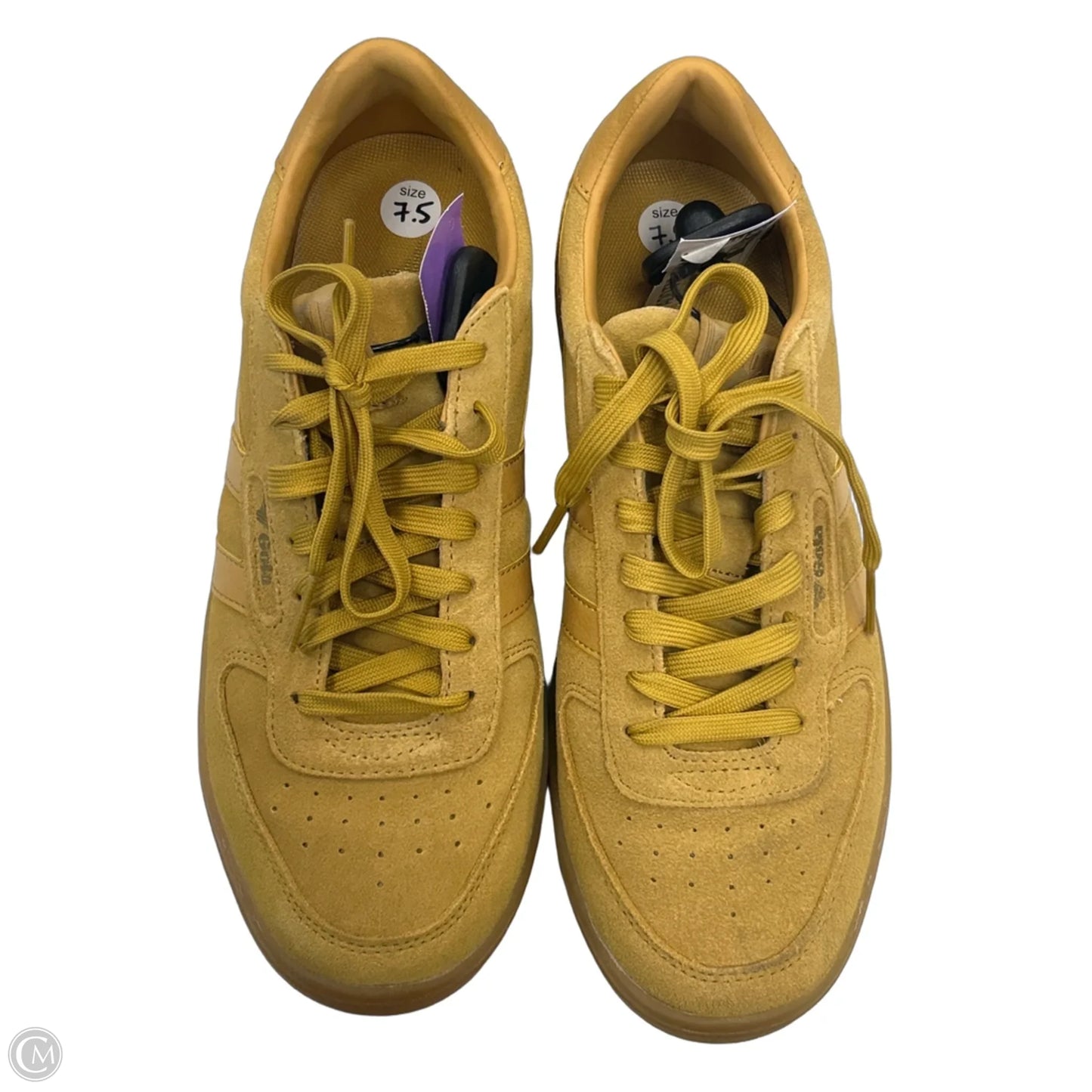 Shoes Sneakers By Gola In Yellow, Size: 7.5