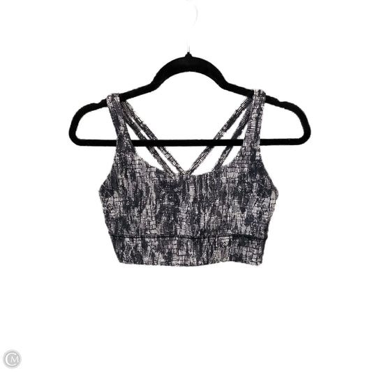 Athletic Bra By Lululemon In Black, Size: 10