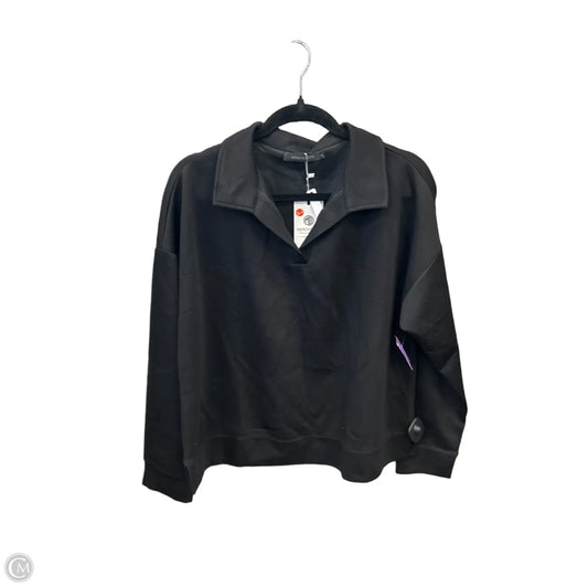 Sweatshirt Collar By Merokeety In Black, Size: L