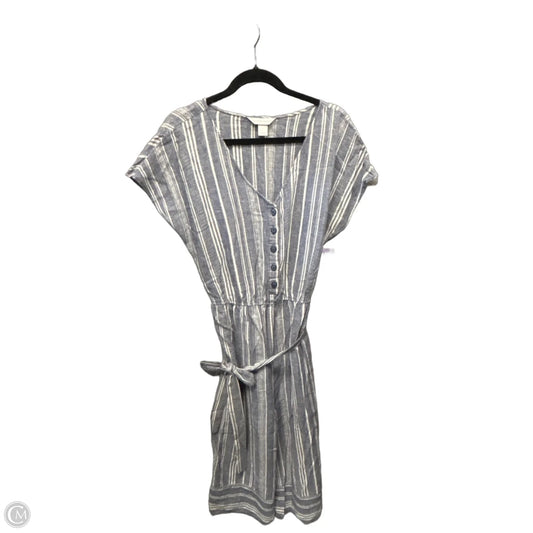 Romper By Christopher And Banks In Striped Pattern, Size: L