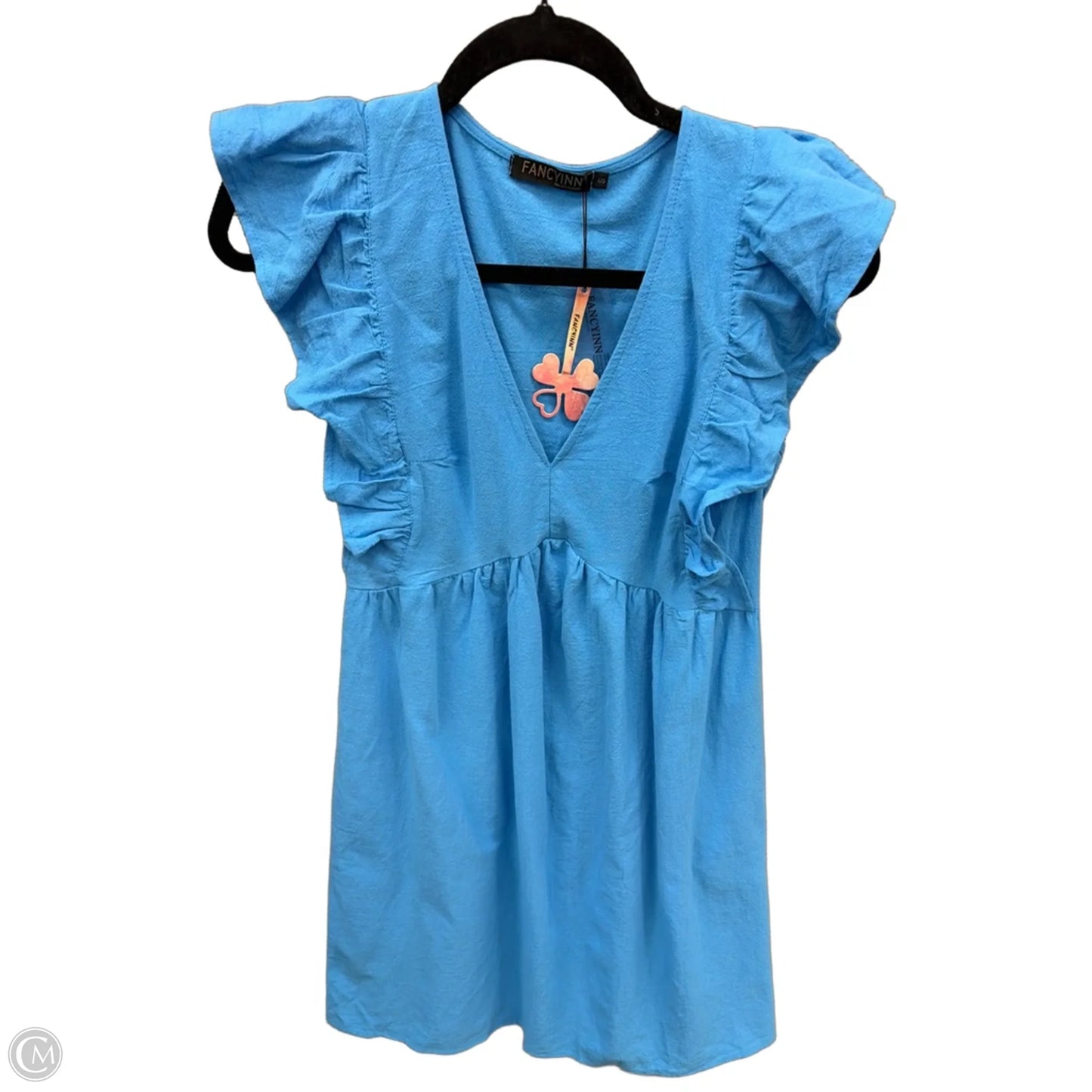 Dress Casual Midi By Clothes Mentor In Blue, Size: S