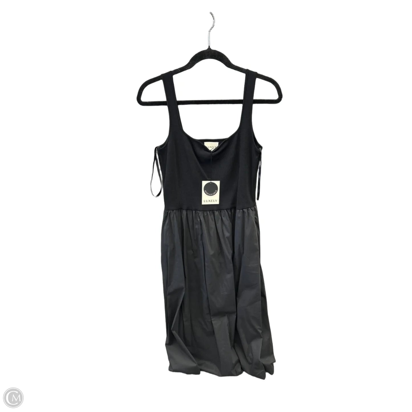 Dress Casual Midi By Clothes Mentor In Black, Size: M
