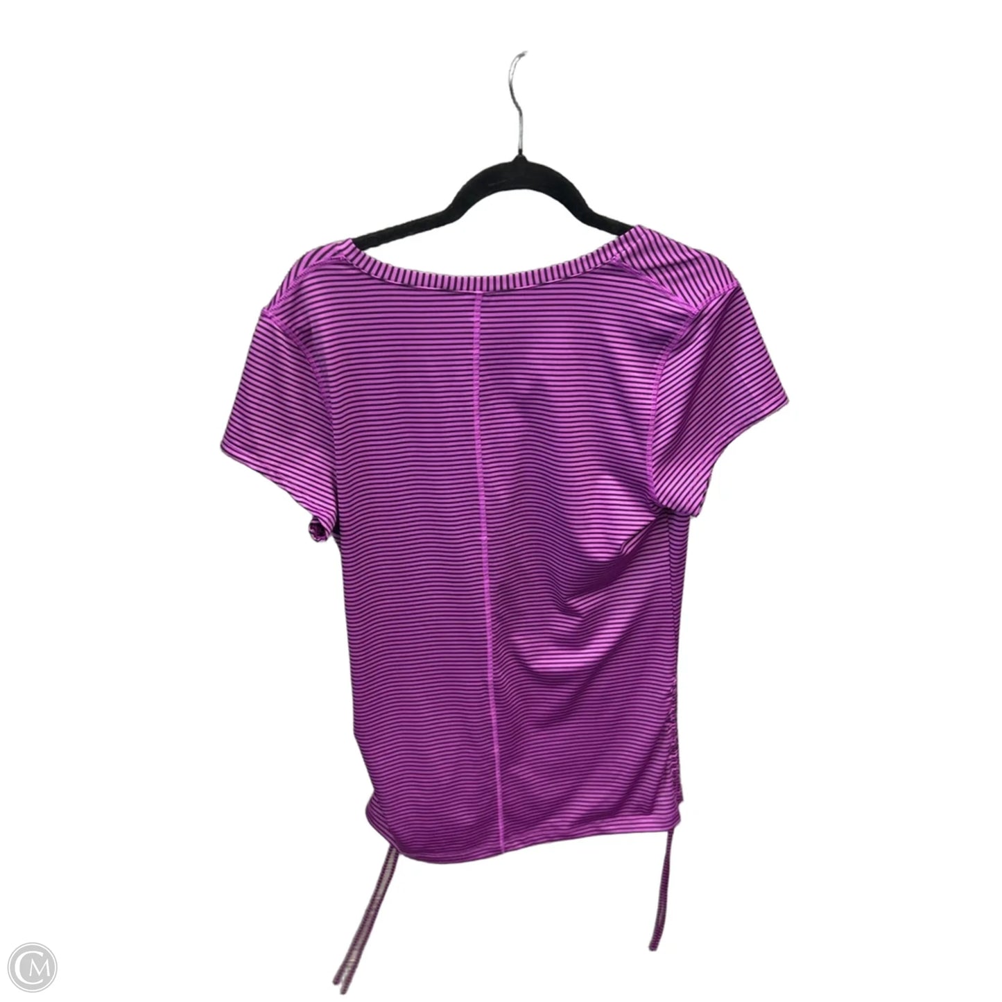 Athletic Top Short Sleeve By Rbx In Purple, Size: Xl