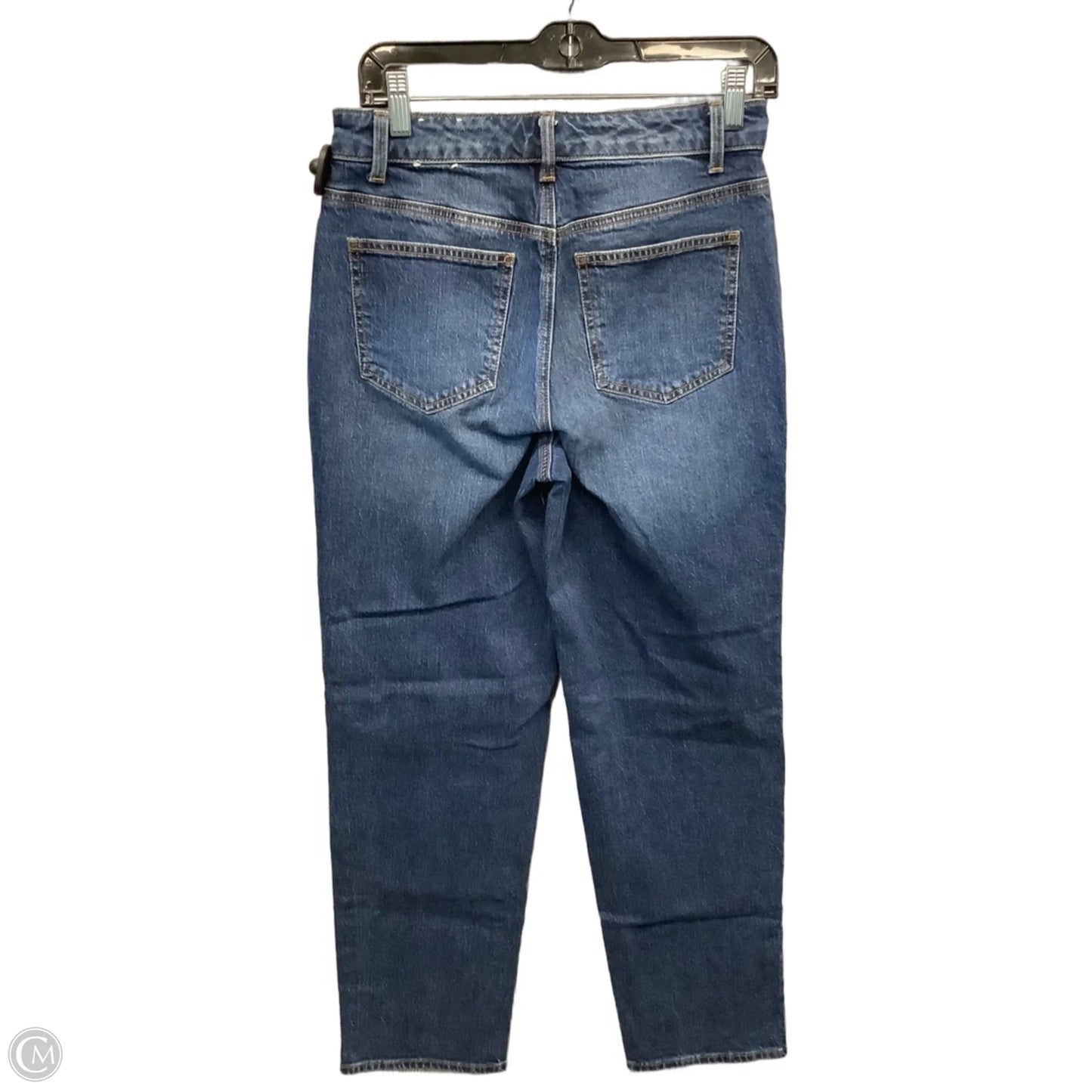 Jeans Straight By Talbots In Blue Denim, Size: 4
