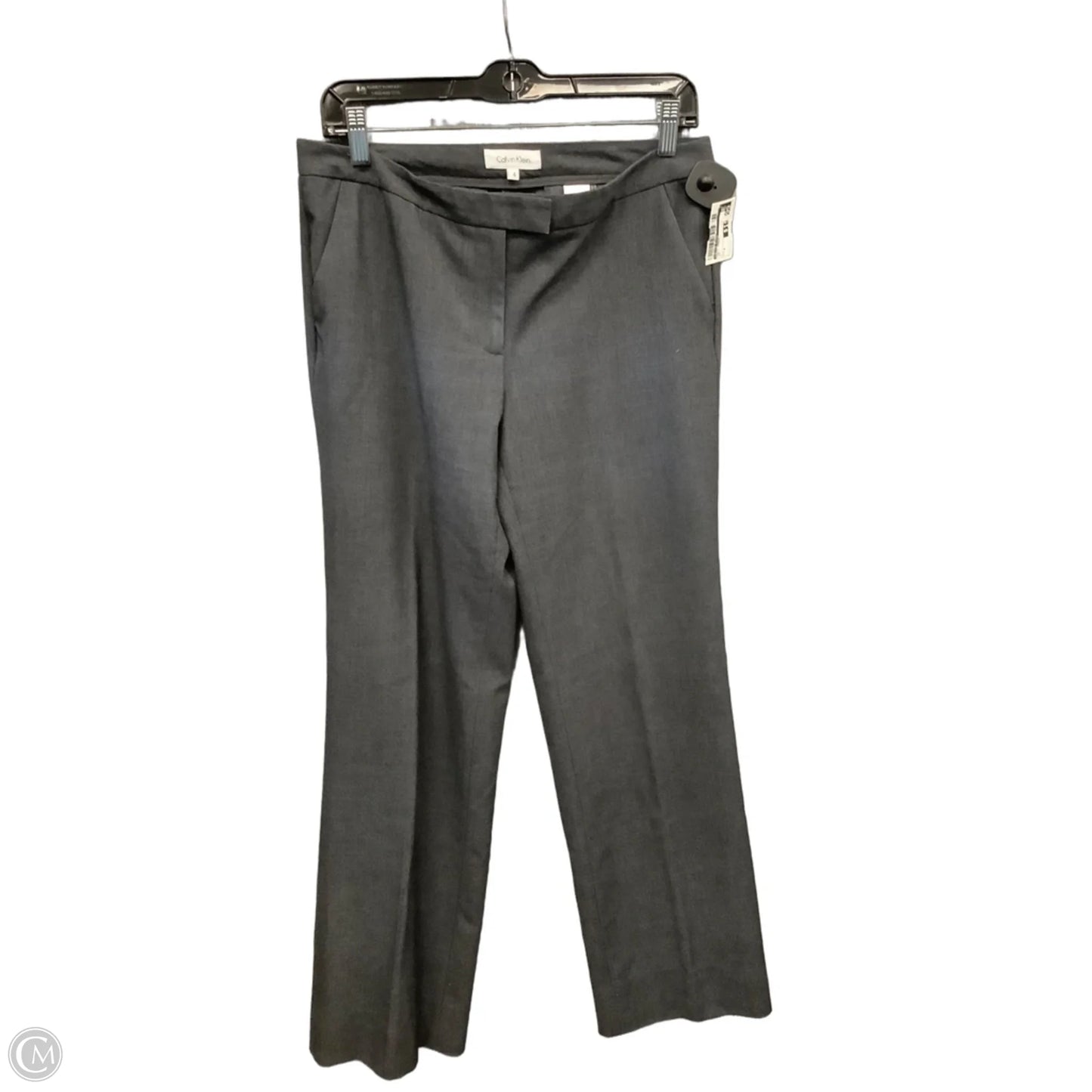 Pants Dress By Calvin Klein In Grey, Size: 4