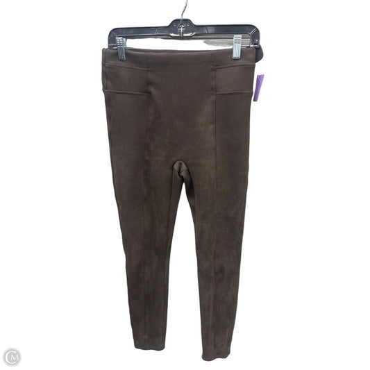 Pants Leggings By Spanx In Brown, Size: 8