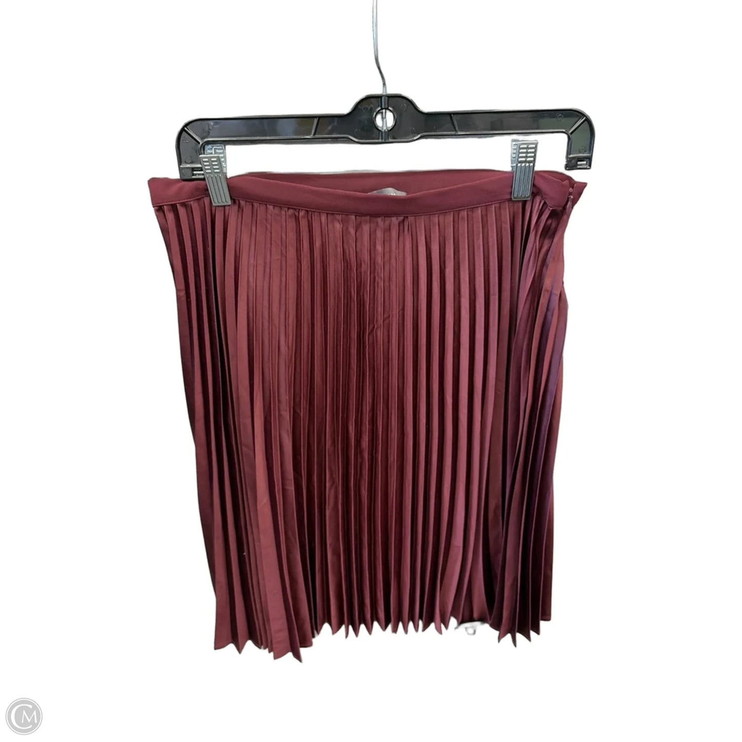 Skirt Midi By Vince Camuto In Maroon, Size: 4