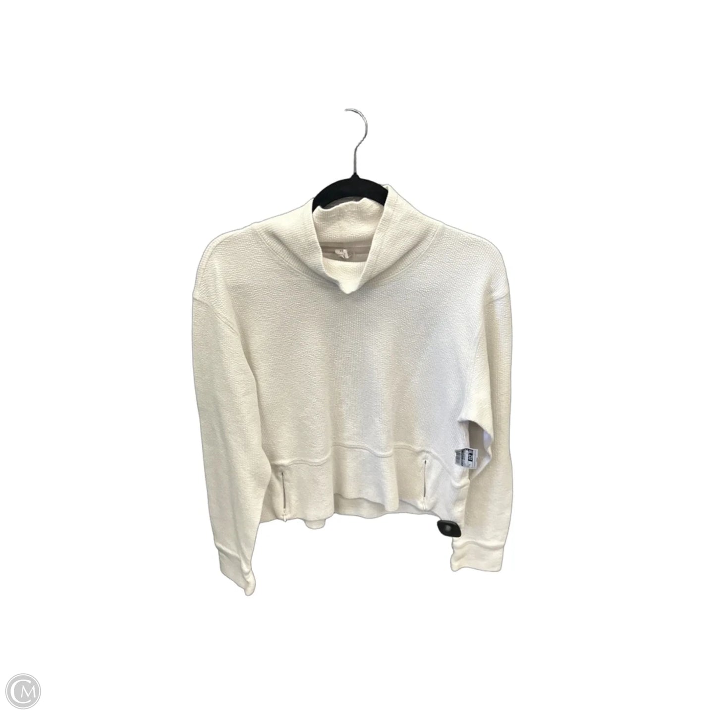 Athletic Sweatshirt Crewneck By 90 Degrees By Reflex In White, Size: Xl