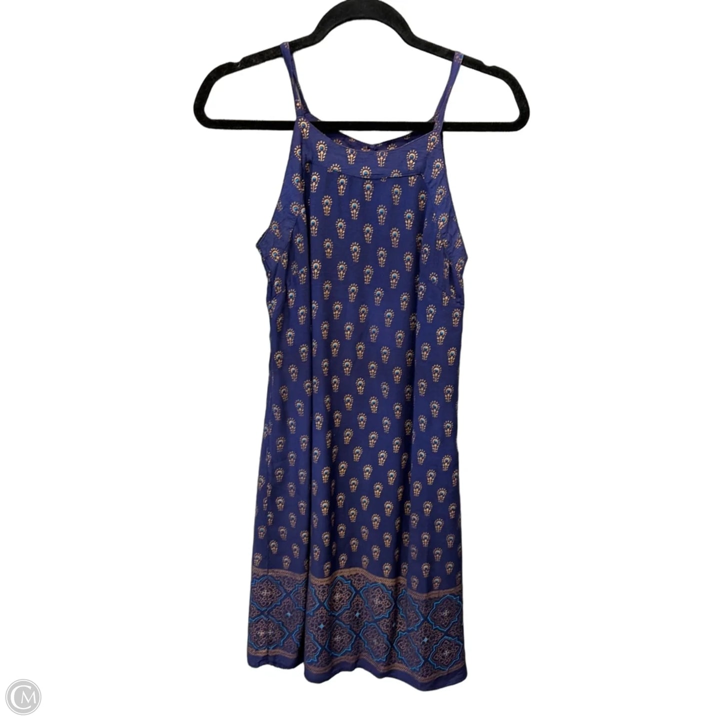 Dress Casual Midi By Clothes Mentor In Blue, Size: S