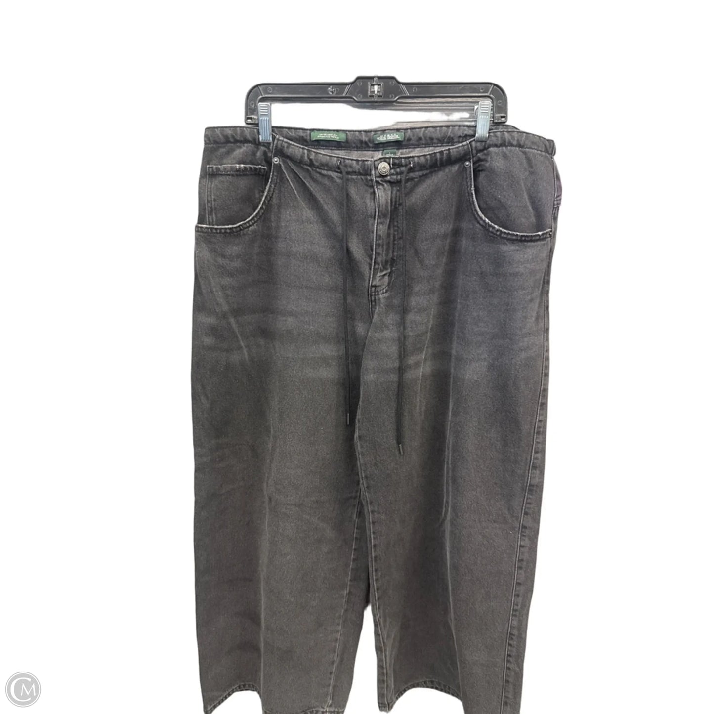 Pants Wide Leg By Wild Fable In Black Denim, Size: 12