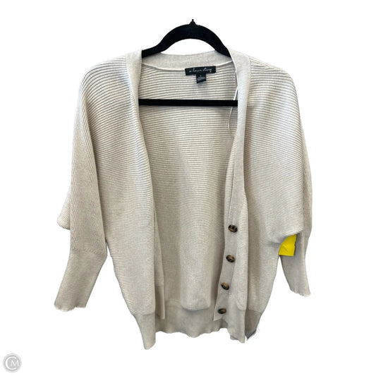 Cardigan By A Love Story In Tan, Size: L