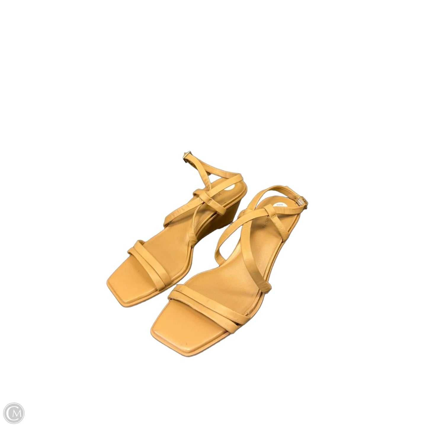 Sandals Heels Wedge By Caslon In Brown, Size: 6