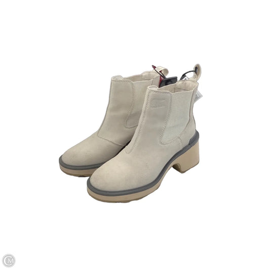 Boots Ankle Flats By Sorel In Cream, Size: 8