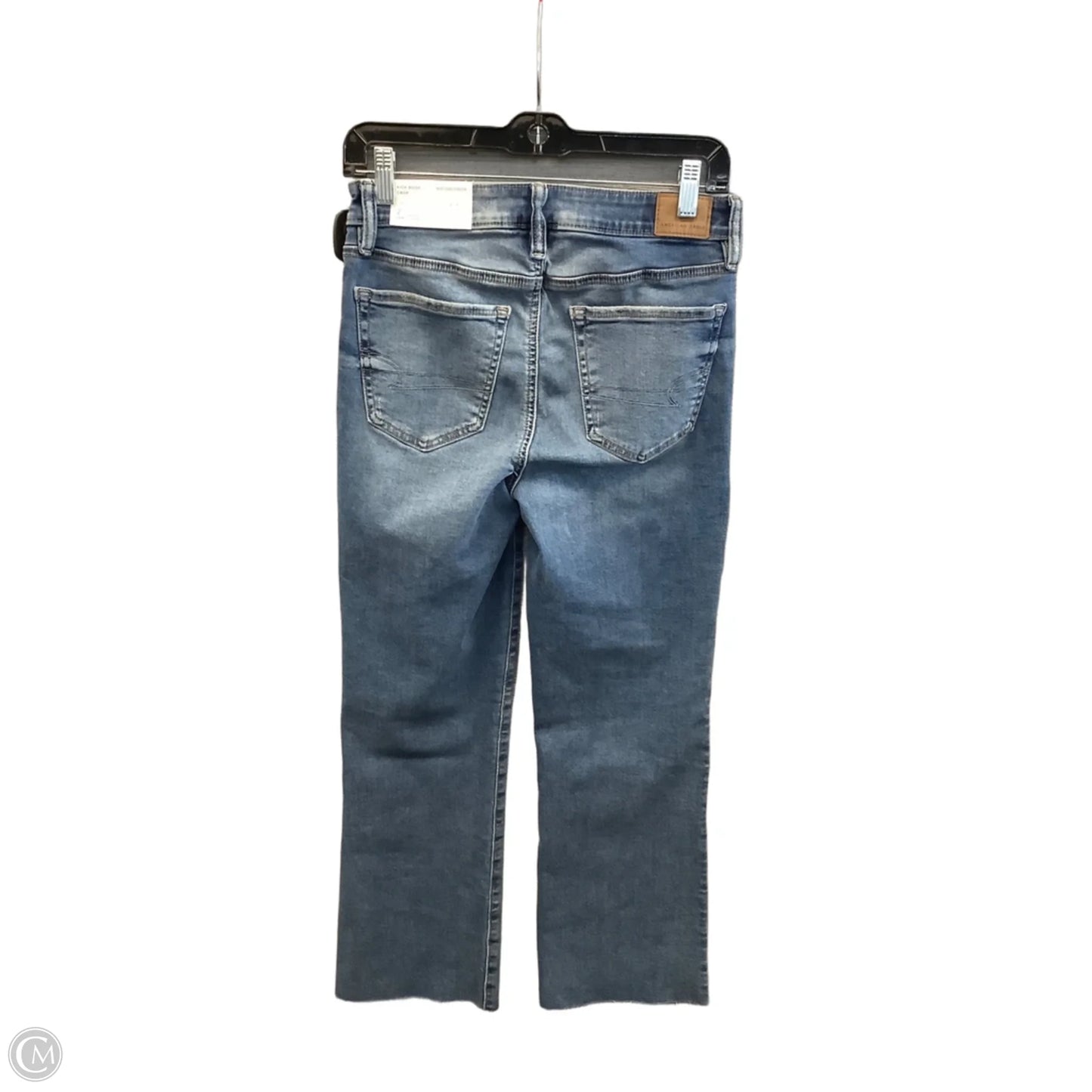 Jeans Boot Cut By American Eagle In Blue Denim, Size: 2
