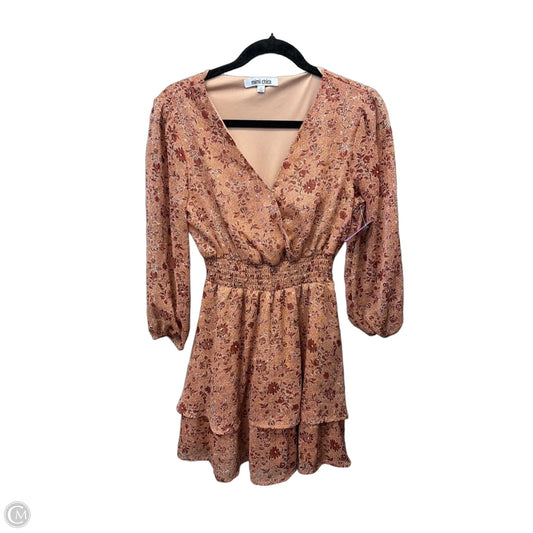 Dress Casual Short By Mimi Chica In Floral Print, Size: S