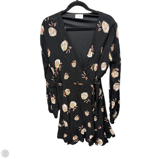 Dress Casual Midi By Everly In Black, Size: L