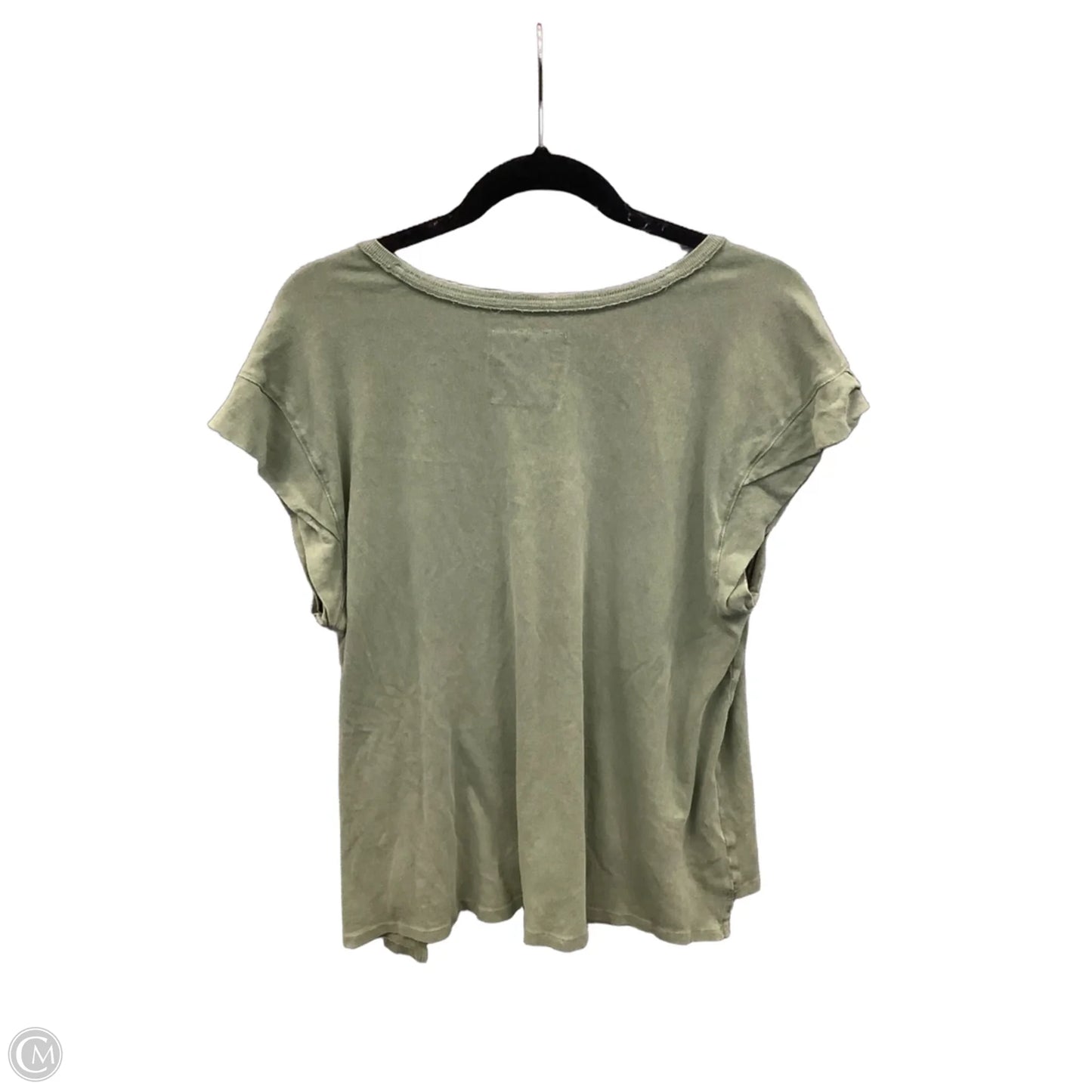 Top Short Sleeve Basic By Aerie In Green, Size: Xs