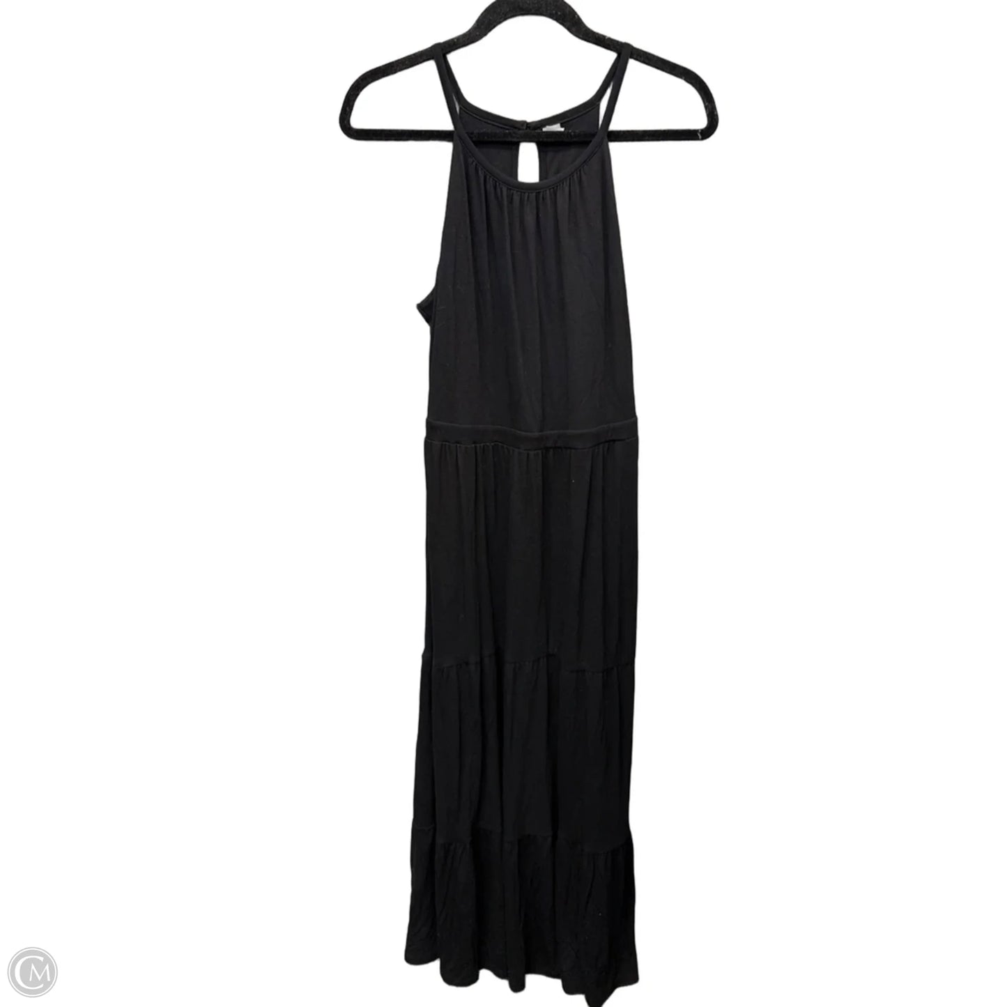 Dress Casual Maxi By Old Navy In Black, Size: M