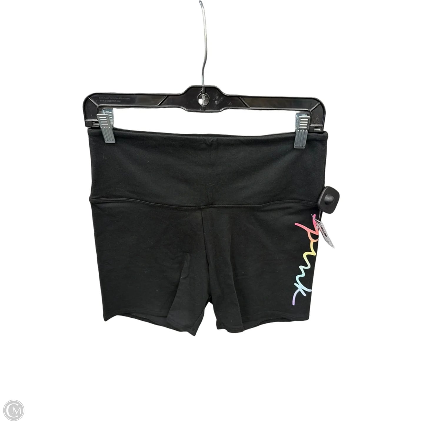 Athletic Shorts By Pink In Black, Size: L