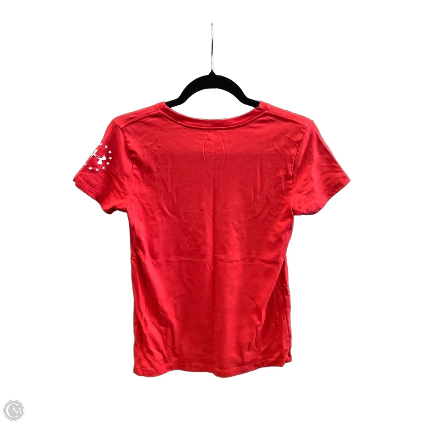 Top Short Sleeve By Under Armour In Red, Size: Xs