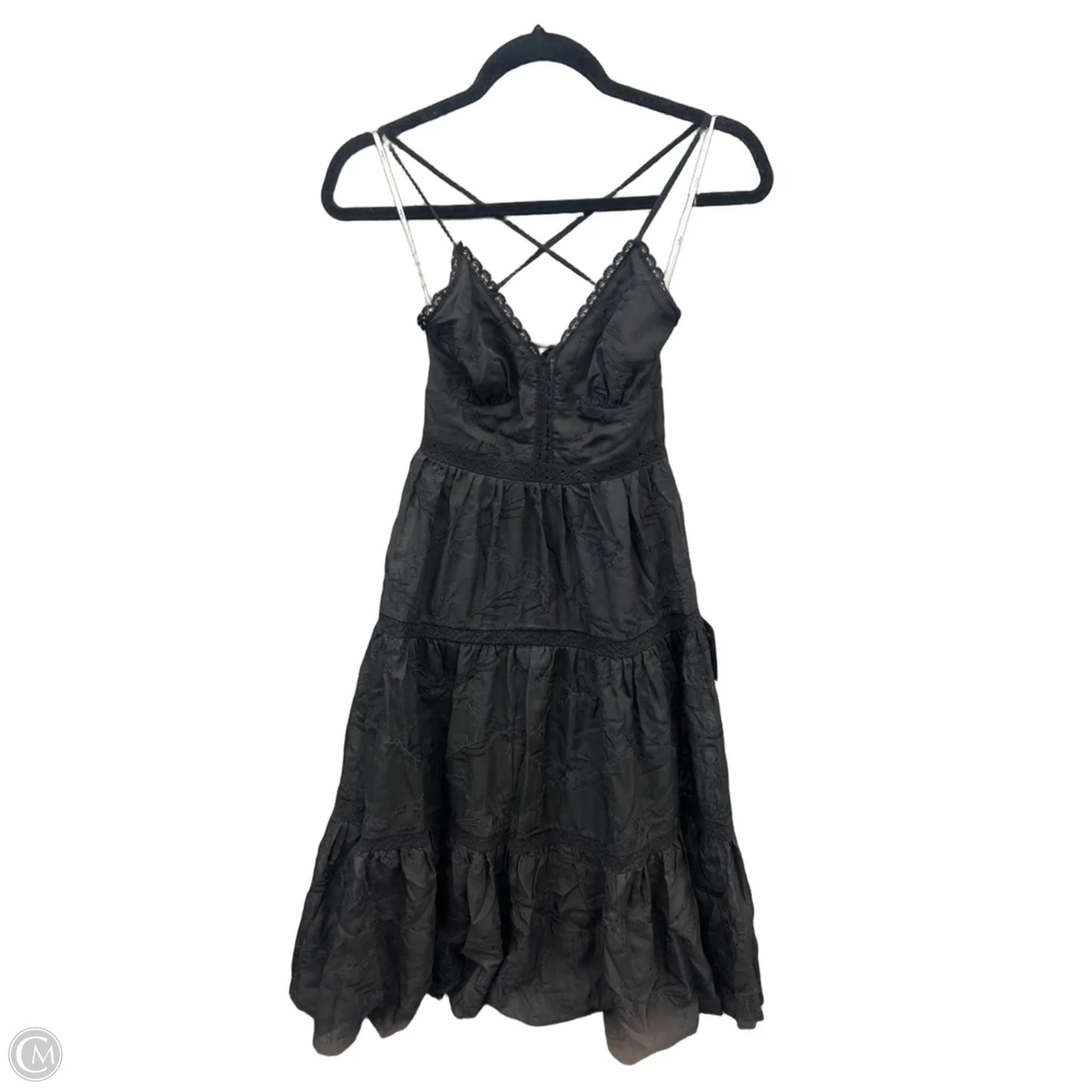 Dress Party Midi By Lulus In Black, Size: Xs