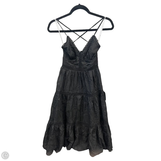 Dress Party Midi By Lulus In Black, Size: Xs