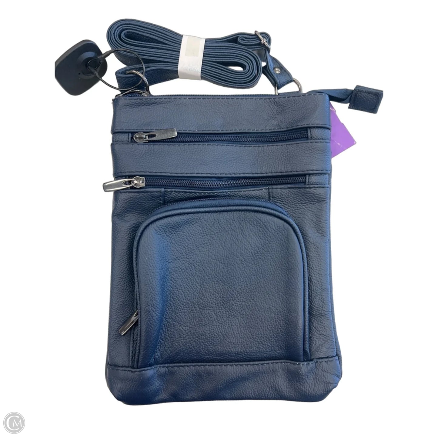 Crossbody Leather By Clothes Mentor, Size: Small