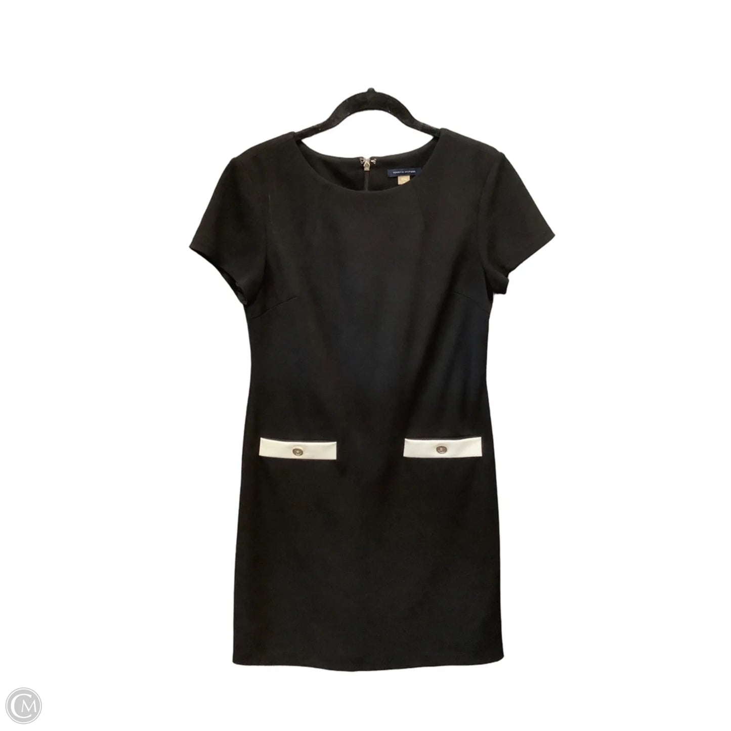 Dress Work By Tommy Hilfiger In Black, Size: S