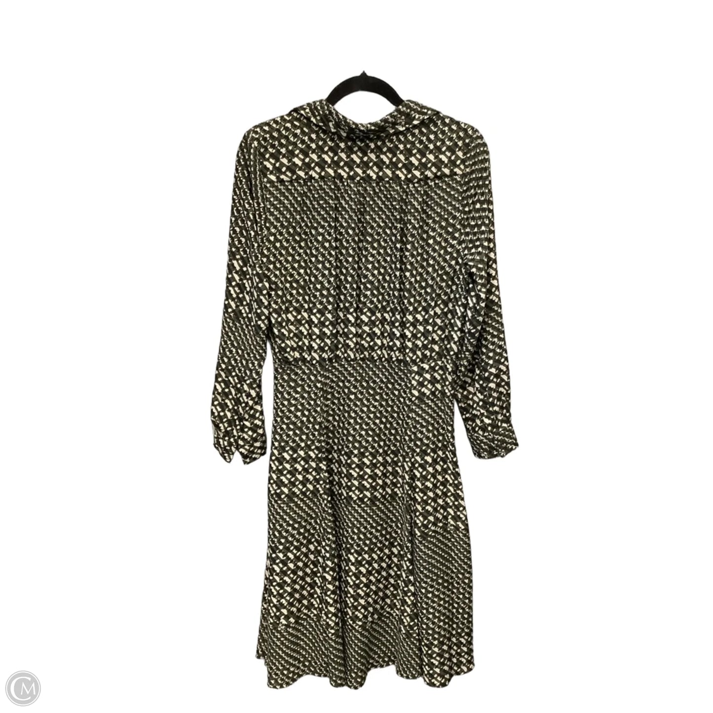 Dress Casual Midi By Who What Wear In Green, Size: M