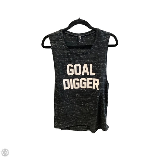 Athletic Tank Top By Clothes Mentor In Black, Size: M