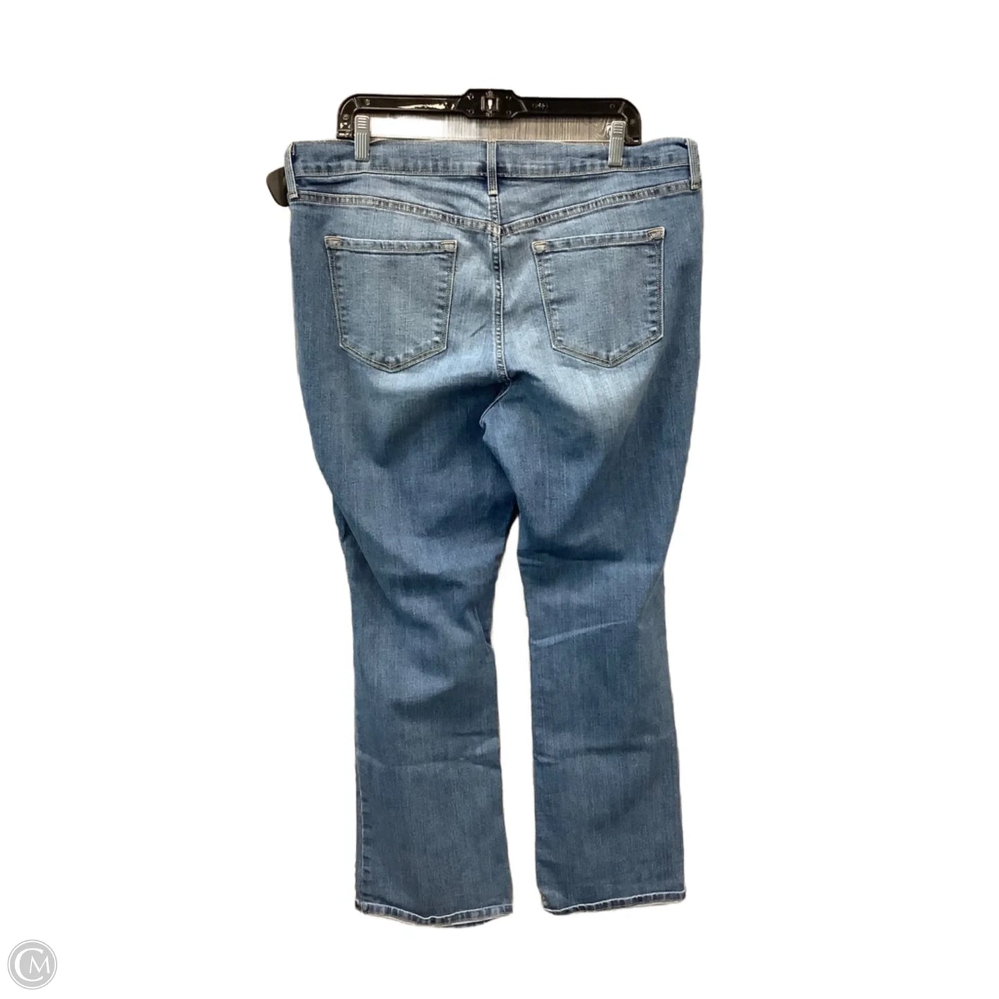 Jeans Straight By Old Navy In Blue Denim, Size: 16