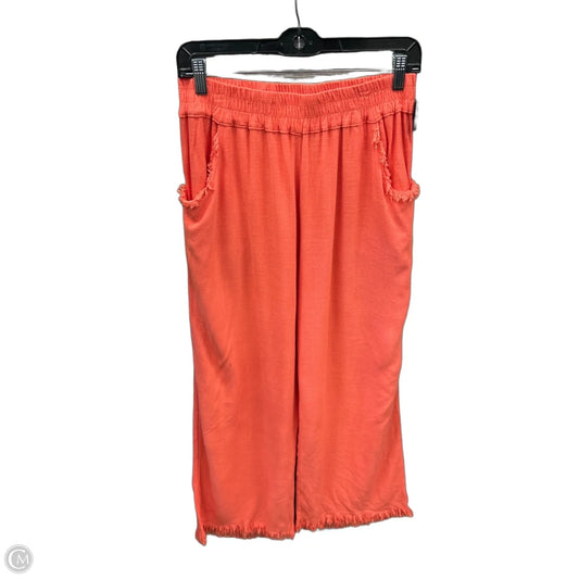 Pants Linen By Umgee In Coral, Size: 4
