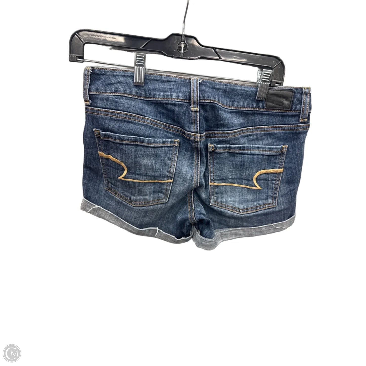 Shorts By American Eagle In Blue Denim, Size: 4