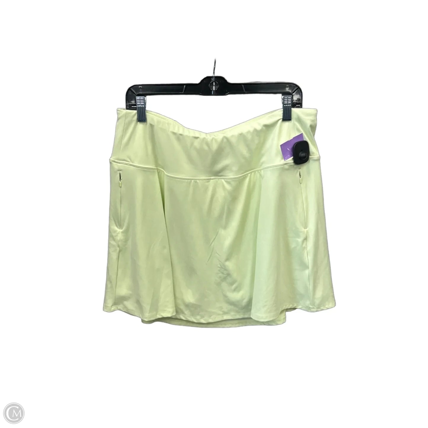 Athletic Skirt By Calia In Green, Size: Xxl