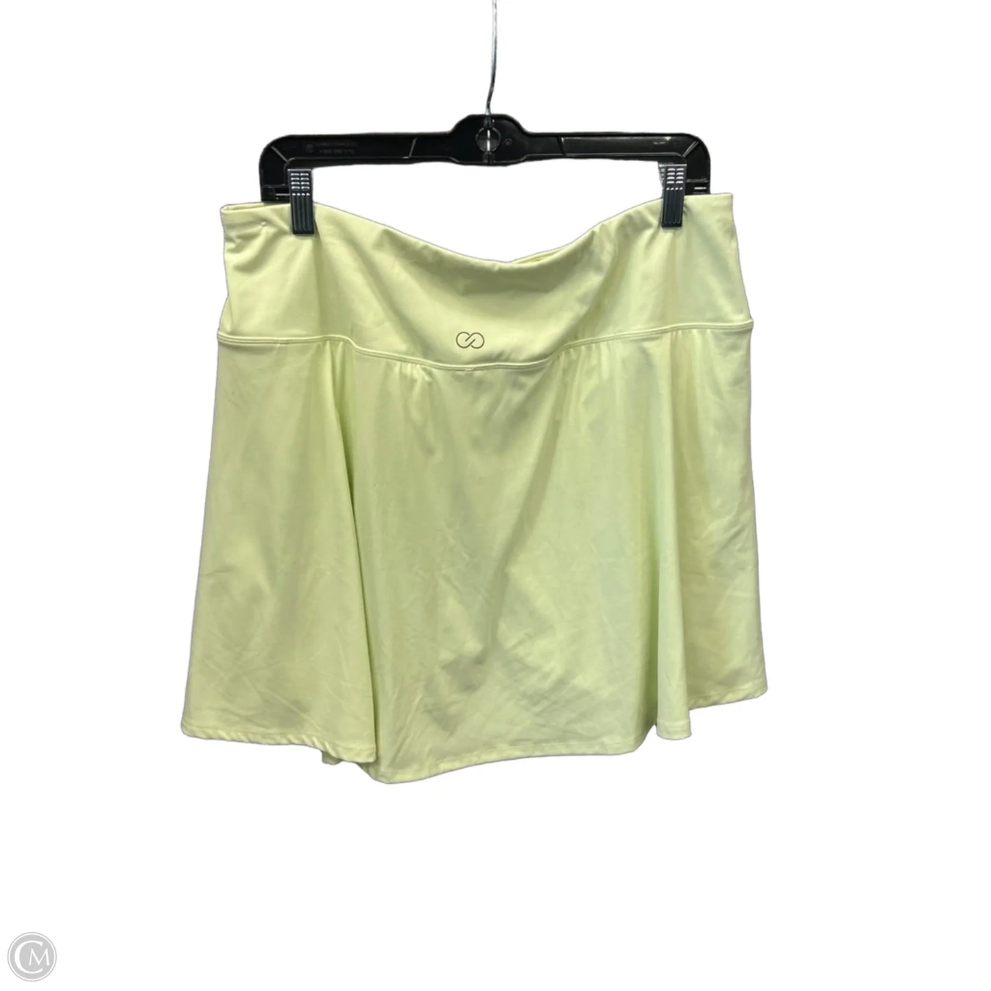 Athletic Skirt By Calia In Green, Size: Xxl