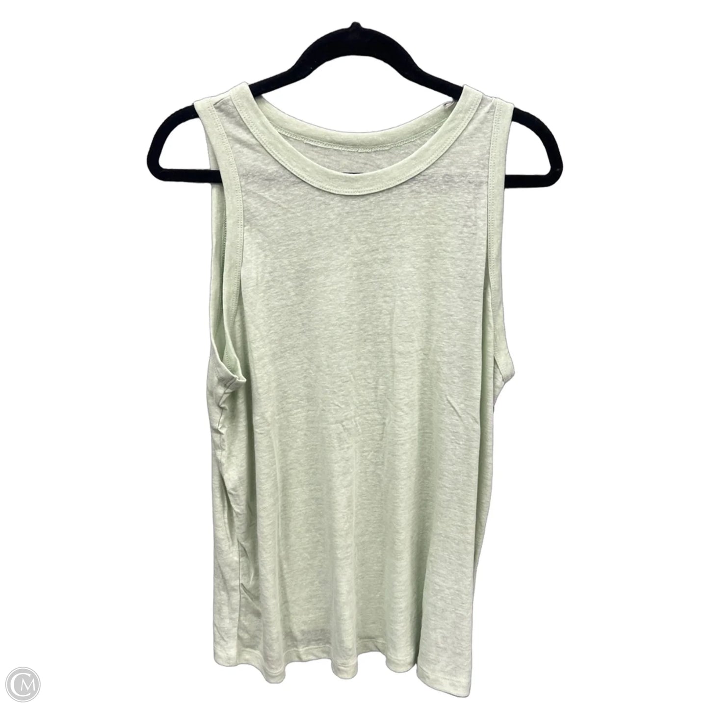 Top Sleeveless Basic By A New Day In Green, Size: Xxl