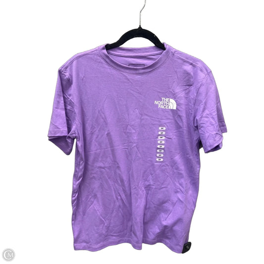 Top Short Sleeve By The North Face In Purple, Size: Sp